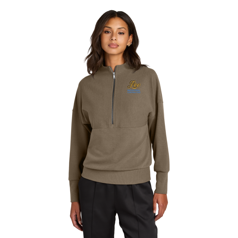 Mercer+Mettle® Women’s Linear Texture 1/4-Zip - MM3041