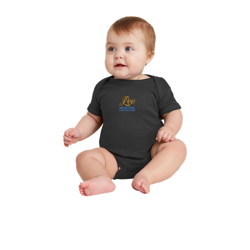 Rabbit Skins™ Infant Short Sleeve Baby Rib Bodysuit - RS4400