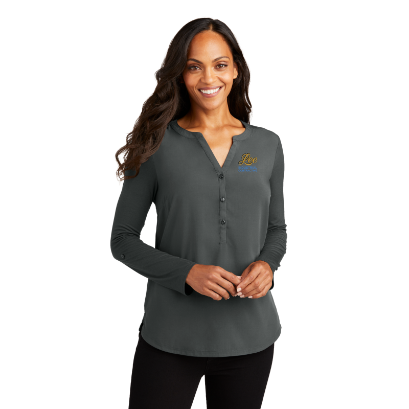 Port Authority® Ladies Concept Henley Tunic - LK5432