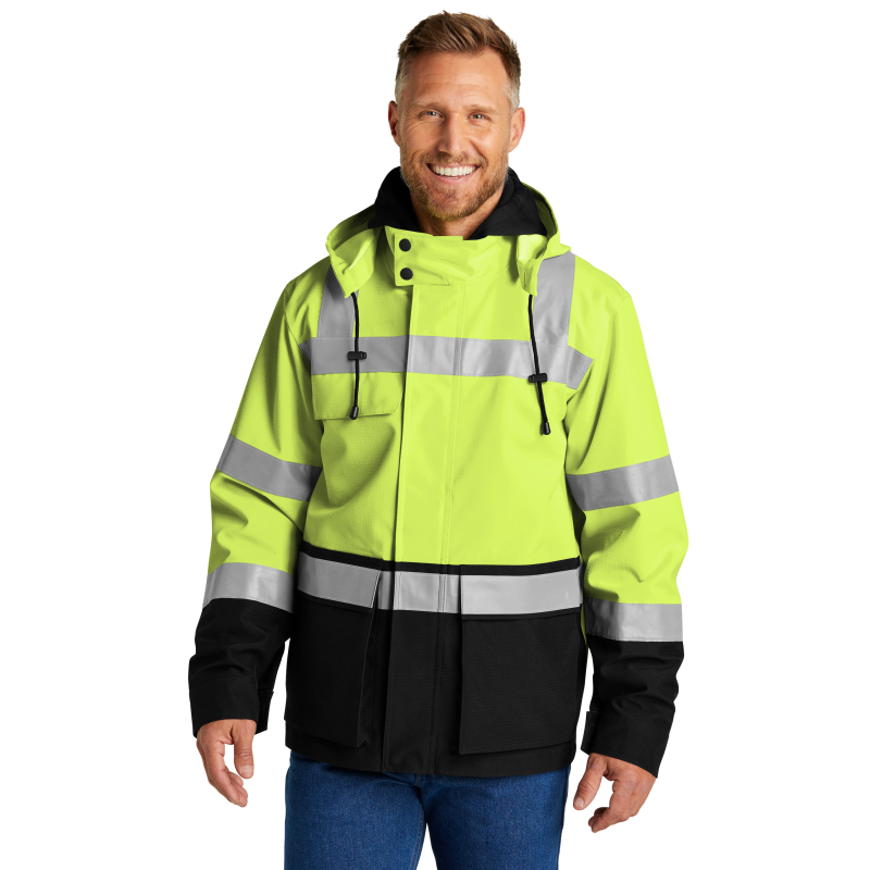 CornerStone® ANSI 107 Class 3 Waterproof Ripstop 3-In-1 Parka - CSJ502