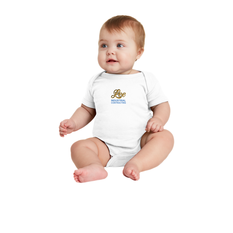 Rabbit Skins™ Infant Short Sleeve Baby Rib Bodysuit - RS4400