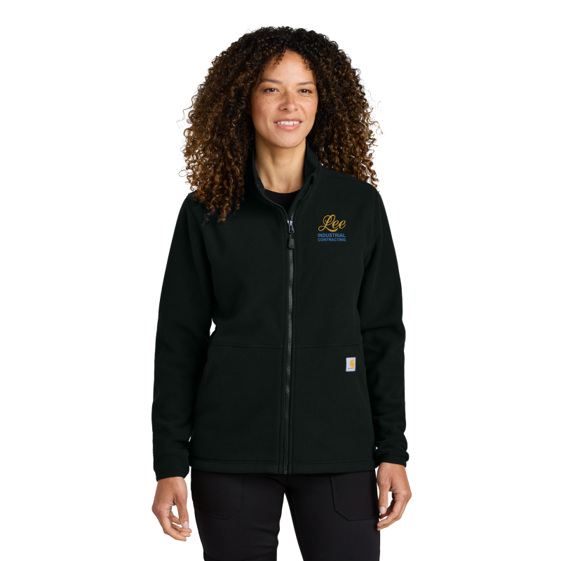 Carhartt® Ladies Textured Full-Zip Fleece Jacket - CT106419