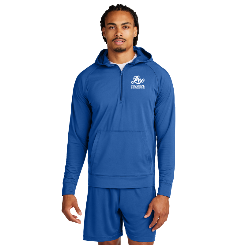 Sport-Tek® Sport-Wick® Stretch 1/2-Zip Hoodie - ST856