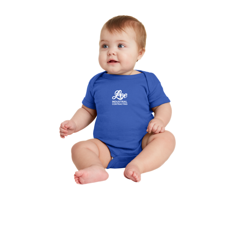 Rabbit Skins™ Infant Short Sleeve Baby Rib Bodysuit - RS4400