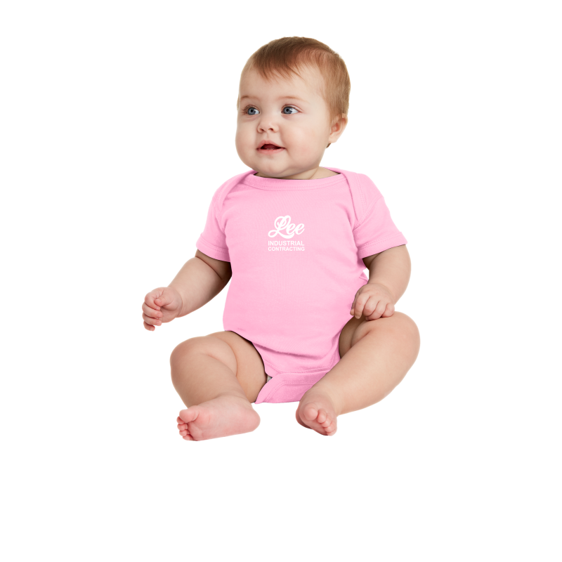 Rabbit Skins™ Infant Short Sleeve Baby Rib Bodysuit - RS4400