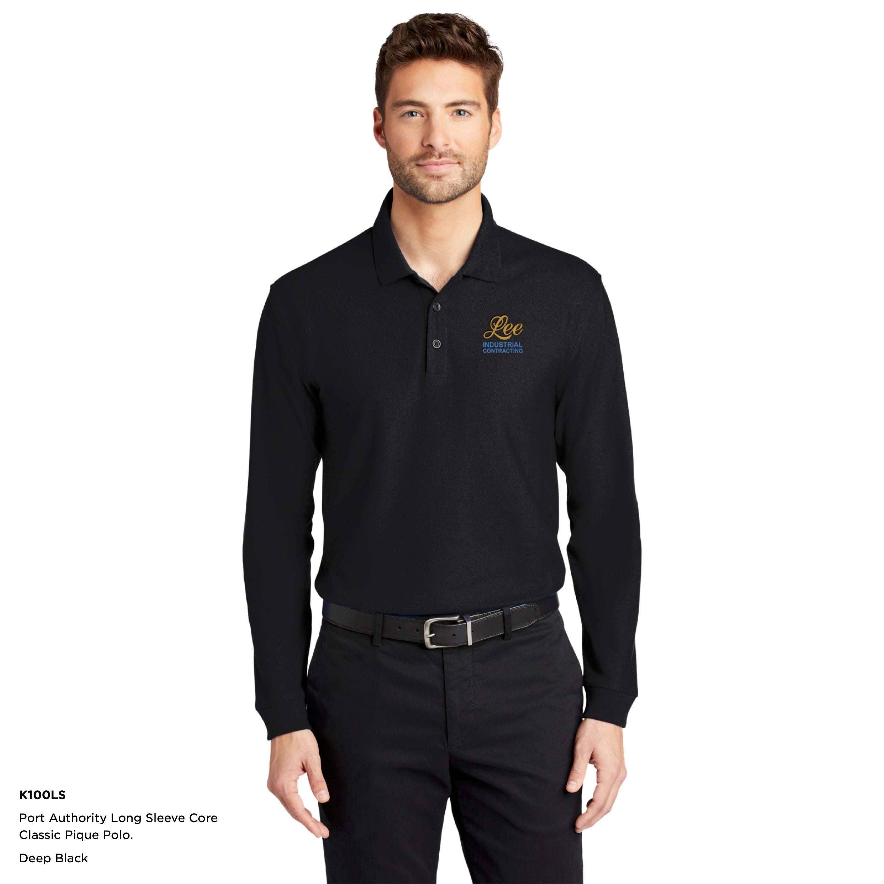 Port Authority® Long Sleeve Core Classic Pique Polo - K100LS
