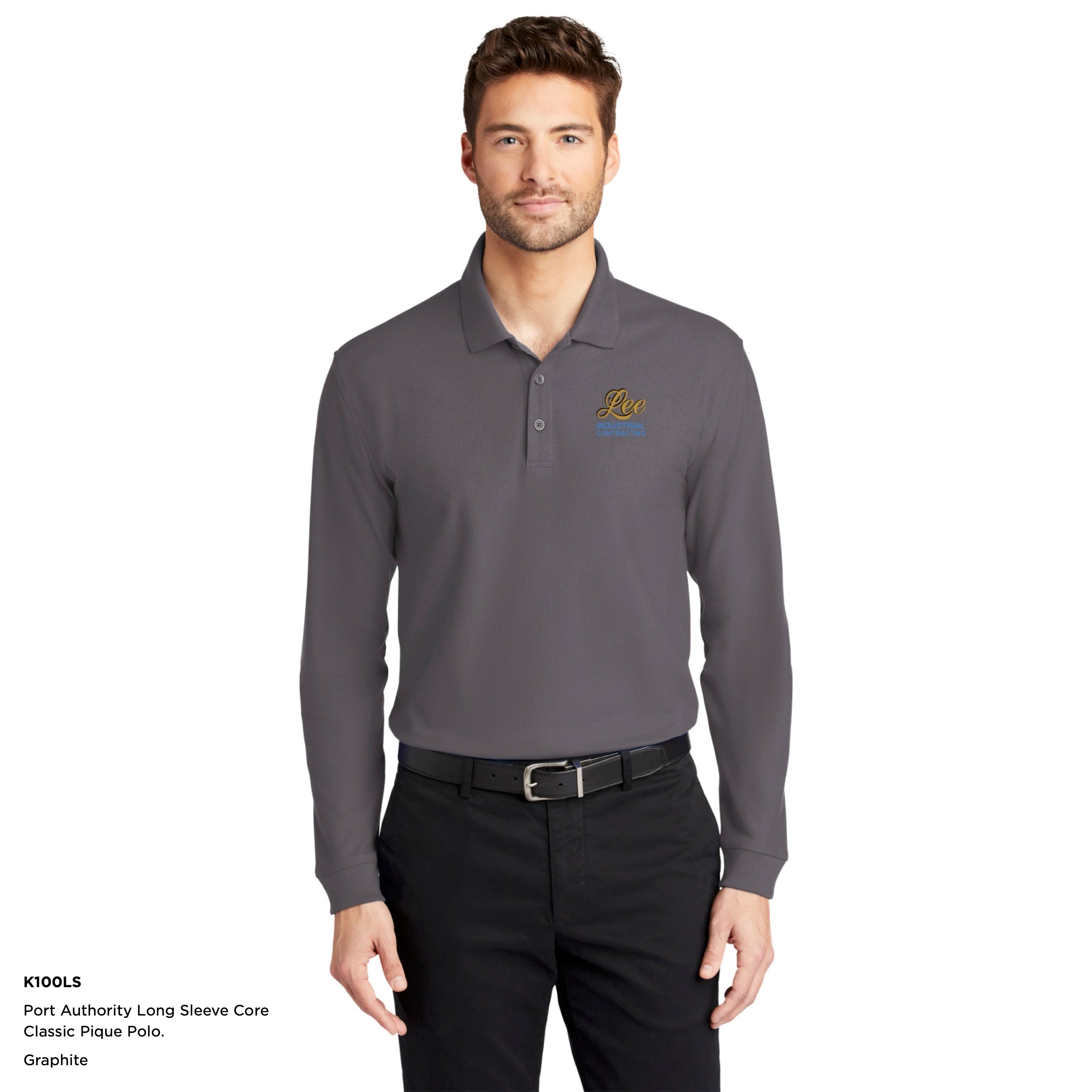 Port Authority® Long Sleeve Core Classic Pique Polo - K100LS