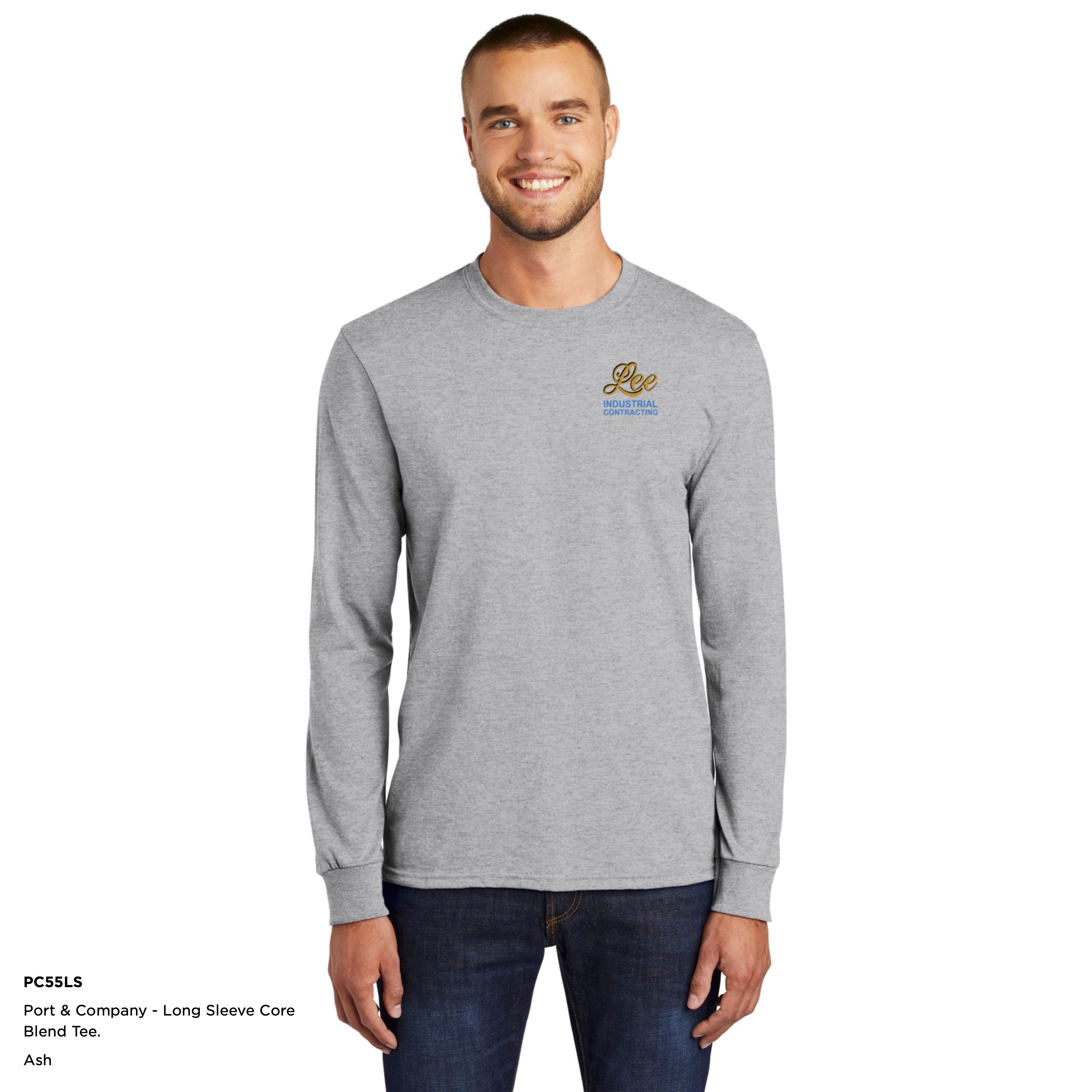 Port & Company® Long Sleeve Core Blend Tee - PC55LS