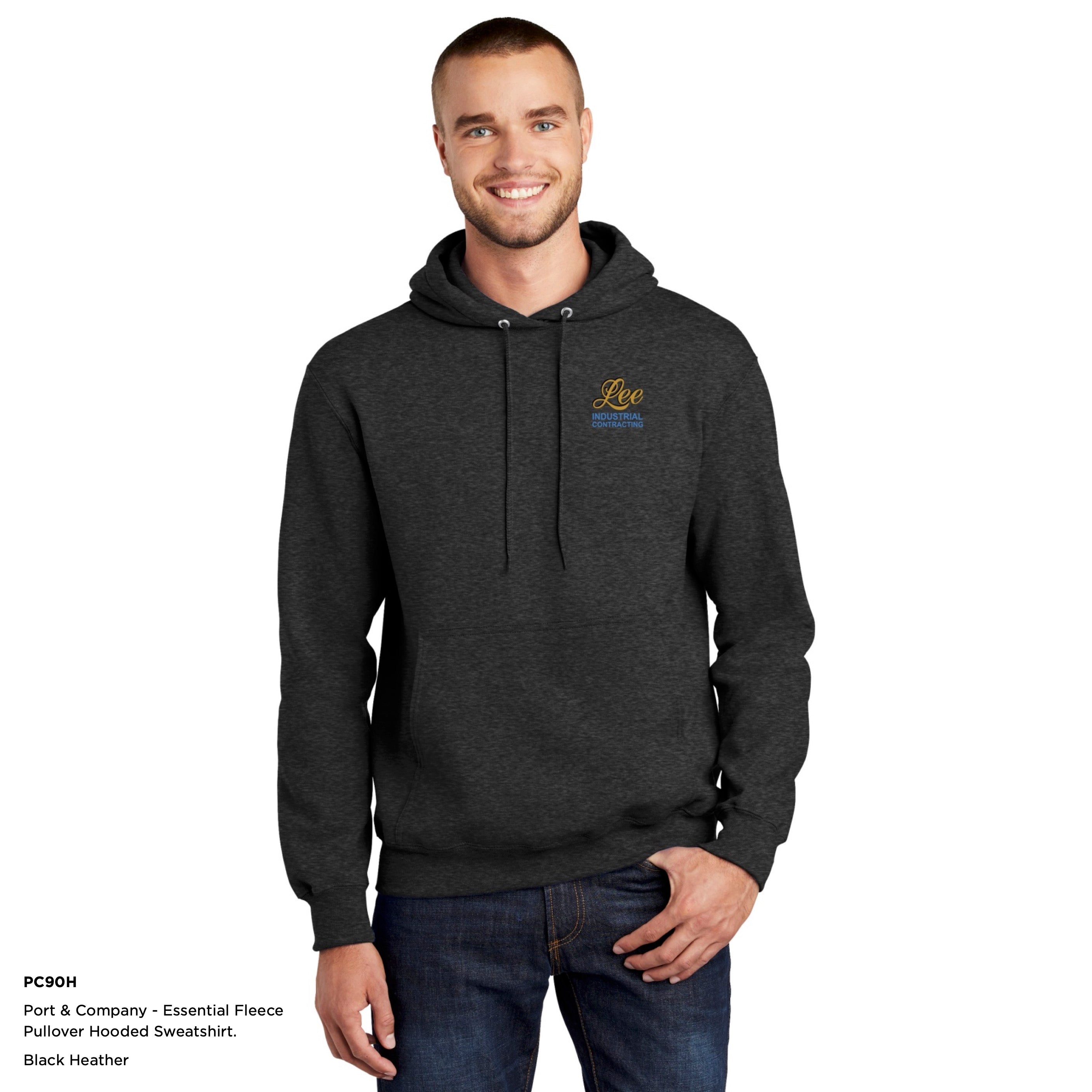 Port & Company® Essential Fleece Pullover Hooded Sweatshirt - PC90H