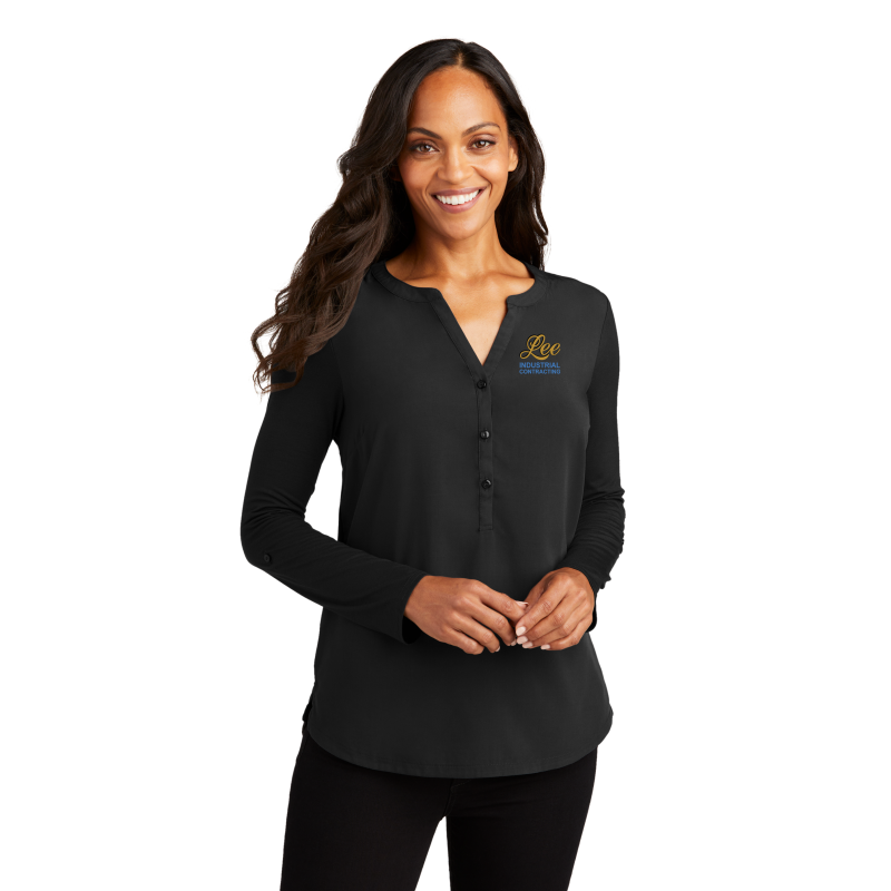 Port Authority® Ladies Concept Henley Tunic - LK5432