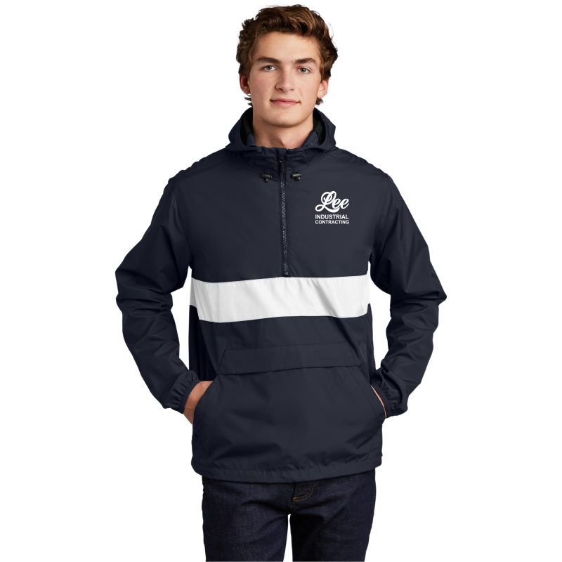 Sport-Tek® Zipped Pocket Anorak - JST65