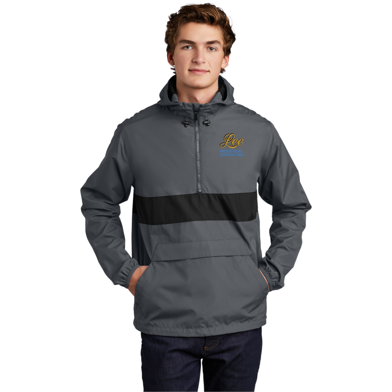 Sport-Tek® Zipped Pocket Anorak - JST65