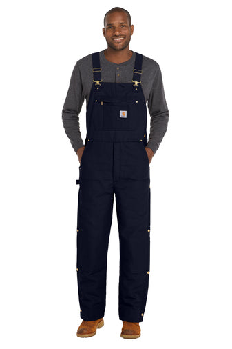Carhartt® Short Firm Duck Insulated Bib Overalls - CTS106676