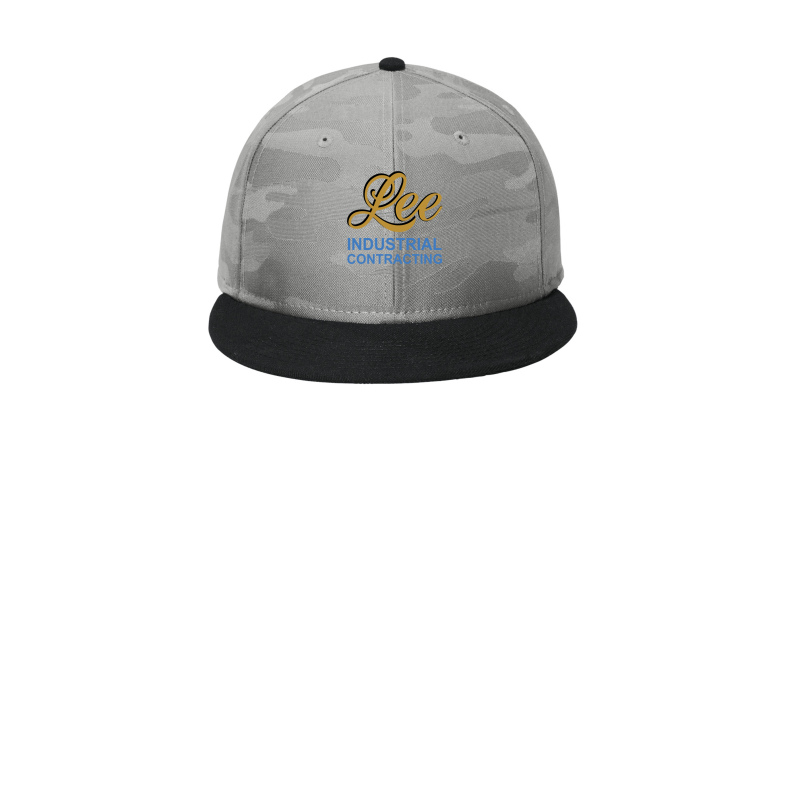 New Era ® Camo Flat Bill Snapback Cap - NE407