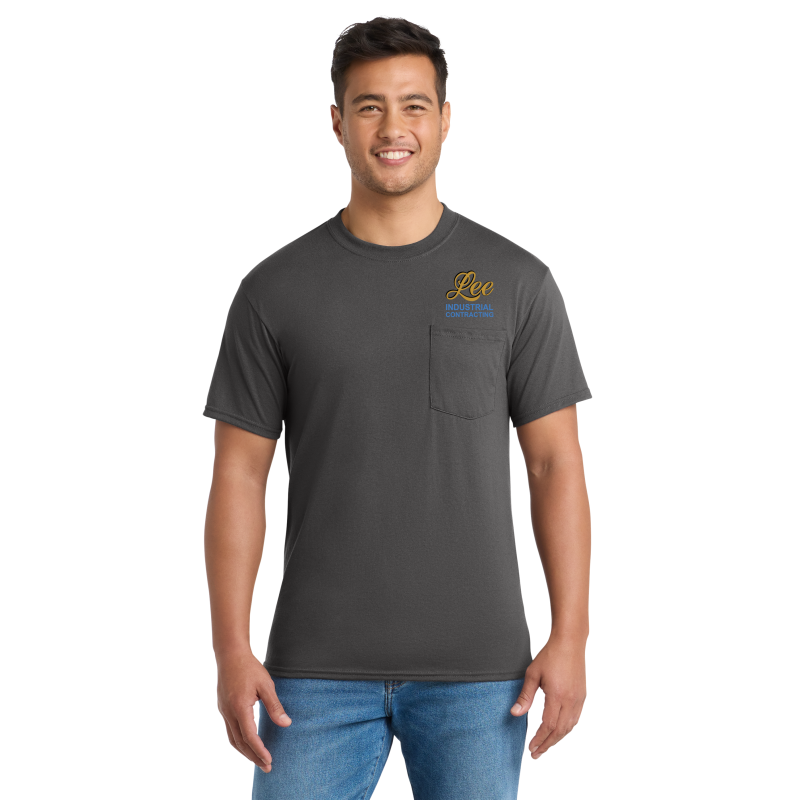 Port & Co™ Tall Core Blend Pocket Tee - PC55PT