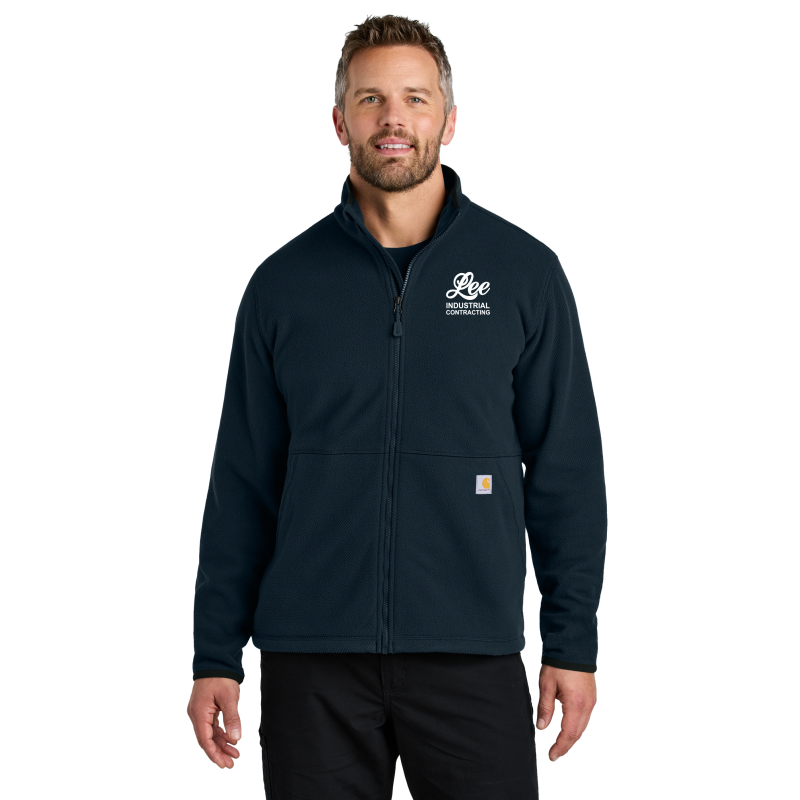 Carhartt® Textured Full-Zip Fleece Jacket - CT106416