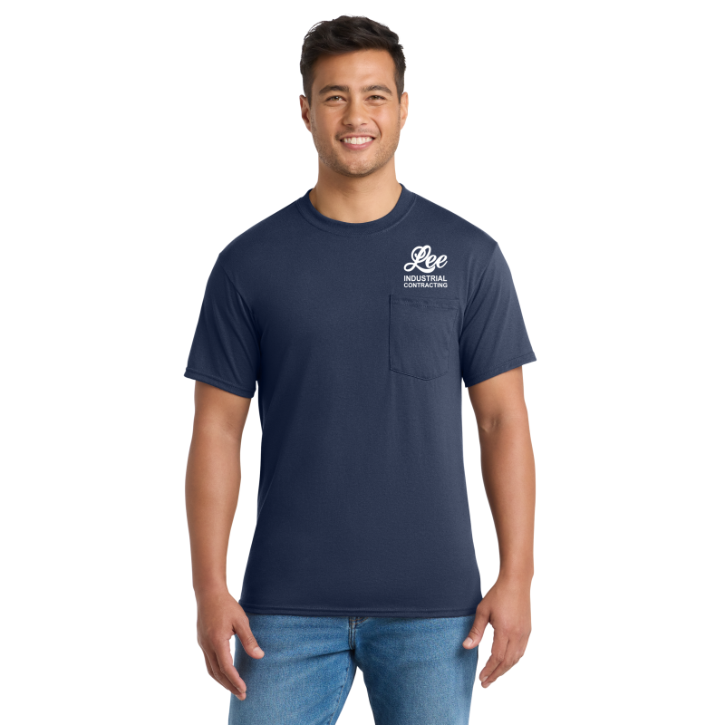 Port & Co™ Tall Core Blend Pocket Tee - PC55PT